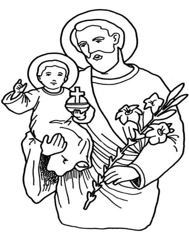 All Saints Day coloring page free and online coloring