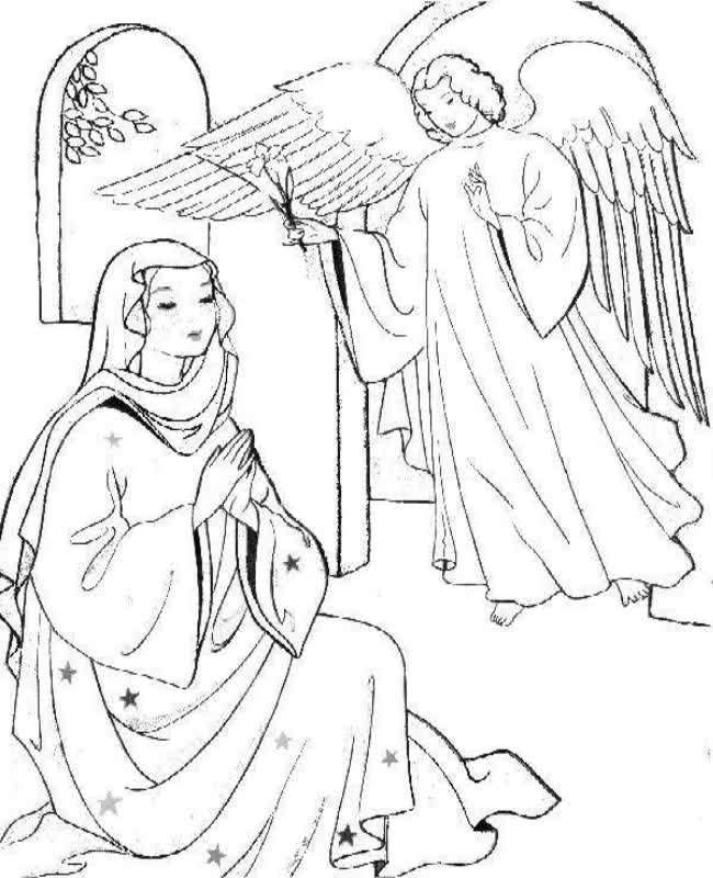 All Saints Day coloring page free and online coloring