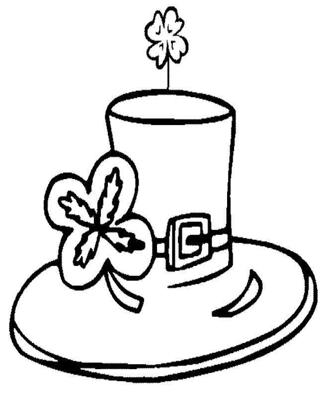 Saint Patrick Day coloring page free and online coloring