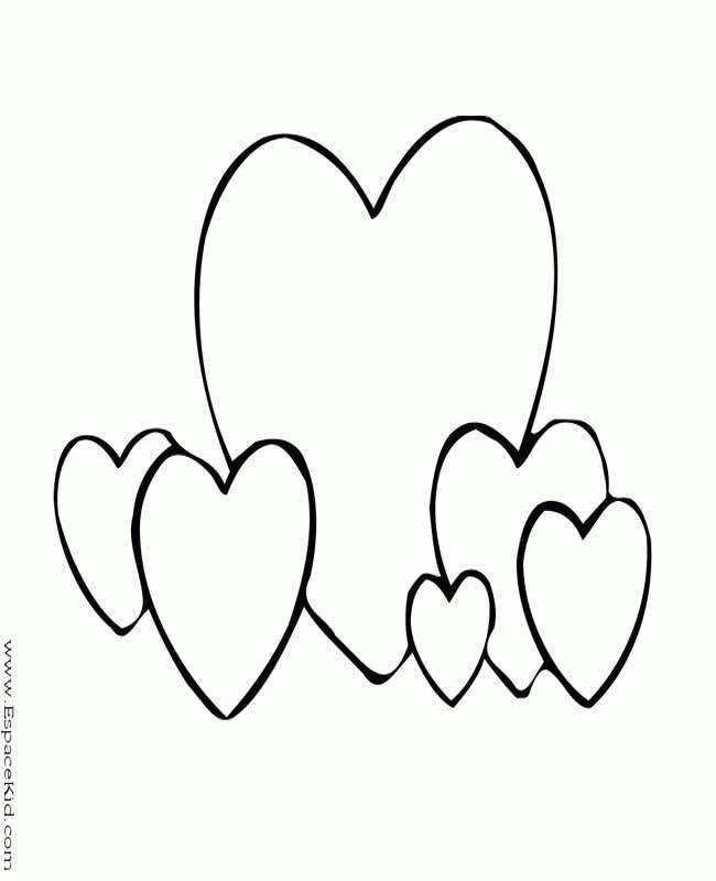Valentine's Day coloring page free and online coloring