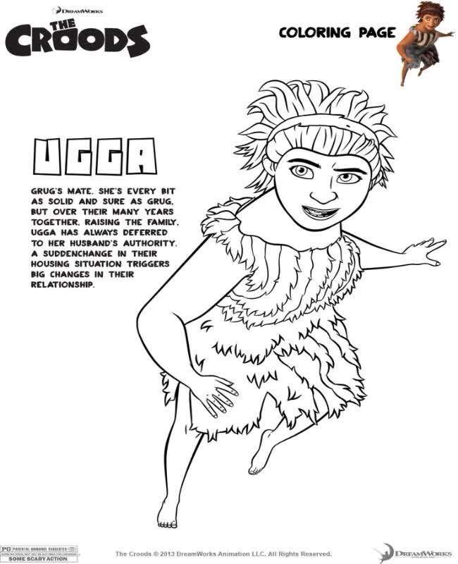 croods coloring pages
