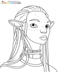 Avatar The Way of Water Coloring Pages free and online coloring