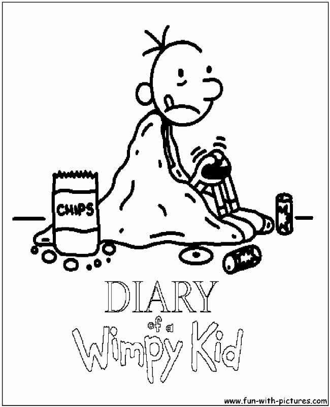 Diary Of A Wimpy Kid Rodrick Rules Coloring Pages free and online coloring