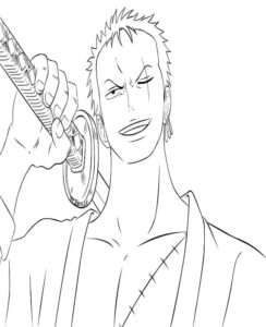 one piece coloring page free and online coloring printable